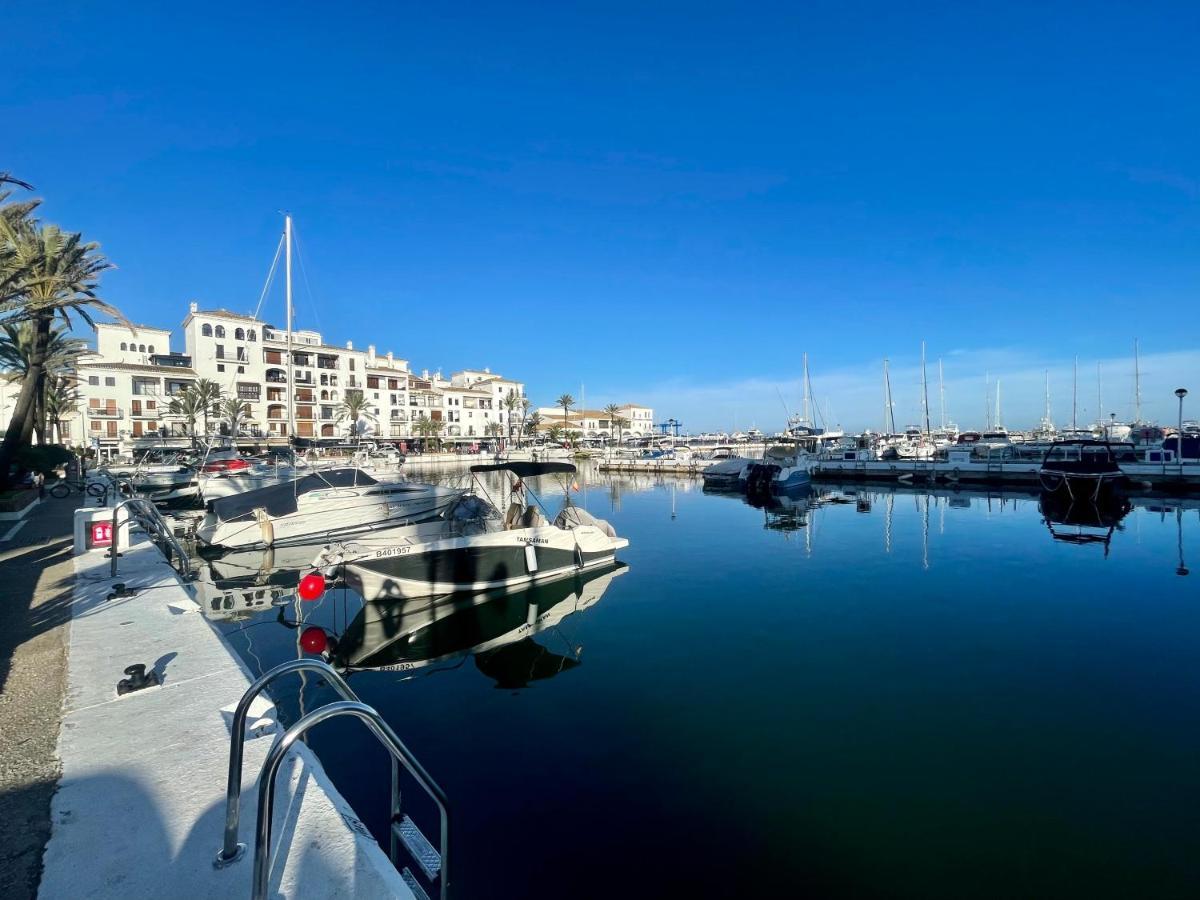 Casares Beach Golf Apartment With Private Garden Direct Pool Access Exterior photo