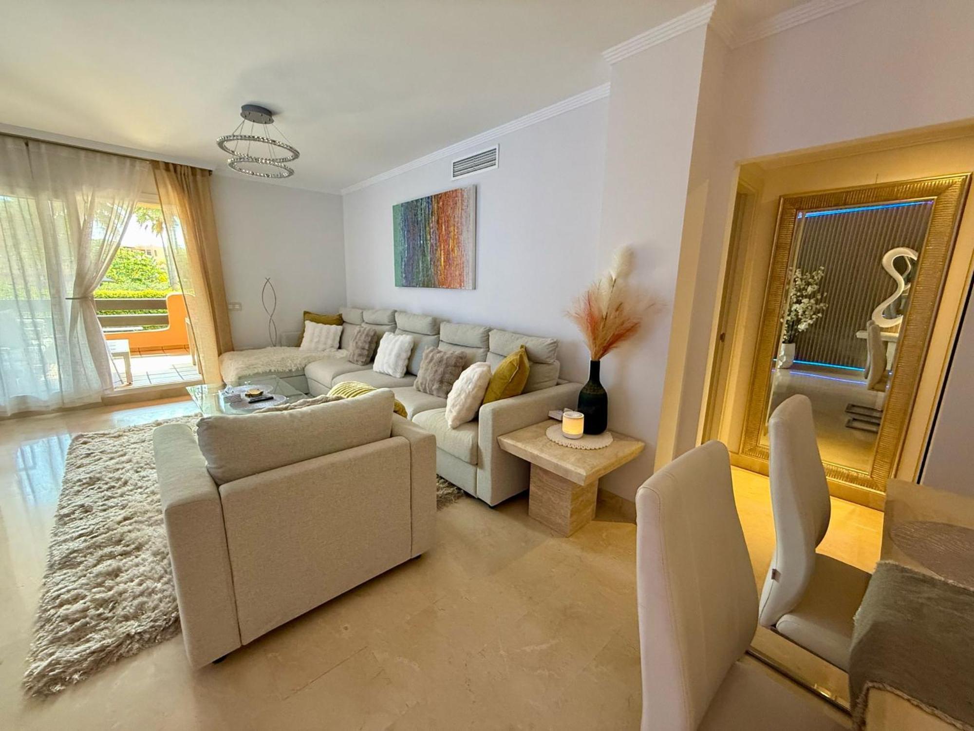 Casares Beach Golf Apartment With Private Garden Direct Pool Access Exterior photo