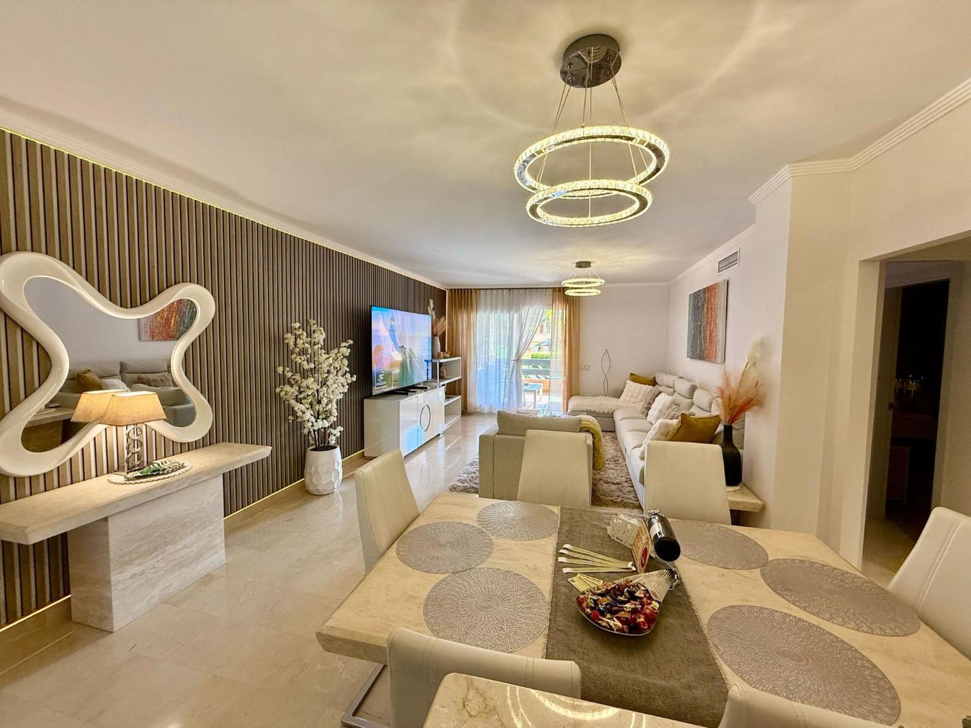 Casares Beach Golf Apartment With Private Garden Direct Pool Access Exterior photo